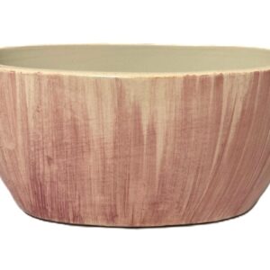 Jardinière Prado rose L.30 H.13 cm