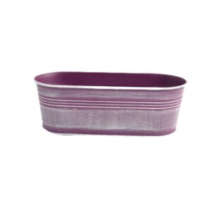 Jardinière Zinc Primavera L 27.5 H.9.3 cm