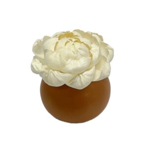 Diffuseur fleur Shola Ø10 vase terracotta