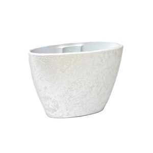 Jardiniere 1 orchidée Givre pour pot dia 15 L.33 / H22 cm