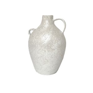 Jarre Givre diam 23 H 25 cm