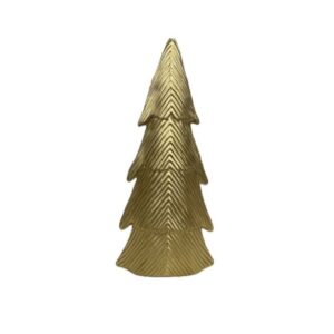 Déco Cédra doré 15.5x8x32 cm