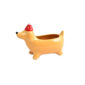 Jardinière Dog 18.8x8.3x12.9 cm