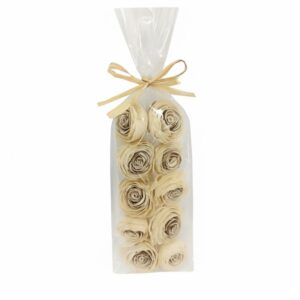 Set 10 rose shola bicolore diam 6 polybag